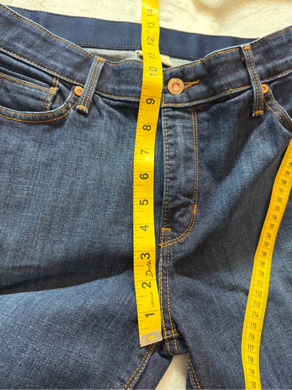 Levi's 525 size 12 Women's Dark Indigo Bootcut Jeans 2417